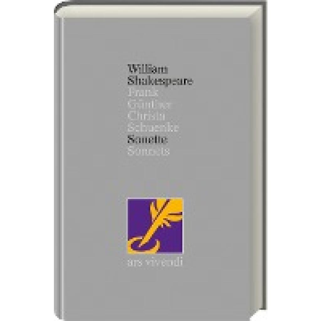 9783897161931 - Shakespeare William Sonette   Sonnets (Shakespeare Gesamtausgabe Band 38) - zweisprachige Ausgabe