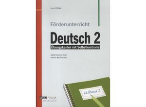 9783897784529 - Förderunterricht Deutsch   2 Schuljahr - Karin Pfeiffer Geheftet