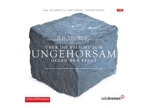 9783899033908 - Über die Pflicht zum Ungehorsam gegen den Staat 1 Audio-CD - Henry David Thoreau (Hörbuch)