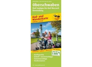 9783899207675 - Rad- und Wanderkarte Oberschwaben Bad Saulgau bis Bad Wurzach Ravensburg Karte (im Sinne von Landkarte)