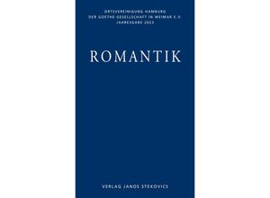 9783899234558 - Romantik - Stefan Matuschek Thomas Wortmann Helmut Hühn Claudia Liebrand Taschenbuch