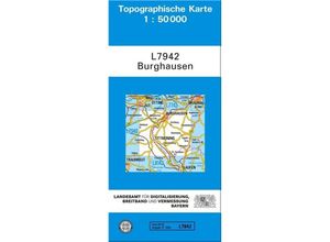 9783899332506 - Topographische Karte Bayern   L7942   Topographische Karte Bayern Burghausen Karte (im Sinne von Landkarte)