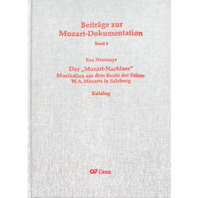 9783899484175 - Der Mozart Nachlass