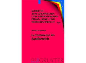 9783899493962 - E-Commerce im Bankbereich - Michael Schleicher Gebunden