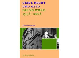 9783899494518 - Recht   Geist Recht und Geld - Thomas Keiderling Kartoniert (TB)