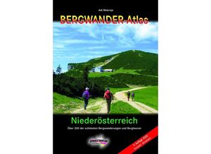 9783900533908 - Bergwanderatlas Niederösterreich - Adi Mokrejs Kartoniert (TB)