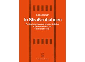 9783903124257 - In Straßenbahnen - Egon Bondy Gebunden