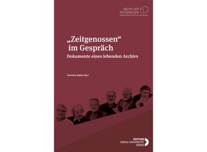 9783903150751 - Zeitgenossen im Gespräch Kartoniert (TB)