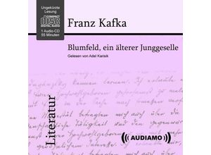 9783903178083 - Blumfeld ein älterer Junggeselle1 Audio-CD - Franz Kafka (Hörbuch)