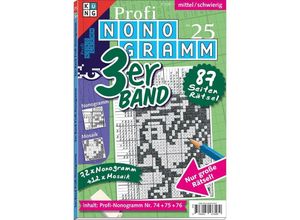 9783905573589 - Pic-a-Pix   Profi-Nonogramm 3er-Band Nr 25 - Conceptis Puzzles Kartoniert (TB)