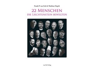 9783905881745 - 22 Menschen die Liechtenstein bewegten Taschenbuch