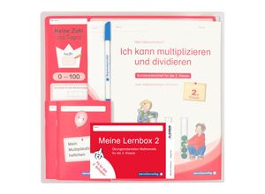 9783910429055 - Meine Lernbox 2 - Mathematik - Fit für das 2 Schuljahr - sternchenverlag GmbH Katrin Langhans Kartoniert (TB)