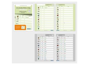 9783910429154 - Ich schreibe Wörter richtig - Abreißblock 1 - Lernzielkontrolle - Lautgetreue Wörter - Katrin Langhans Kartoniert (TB)