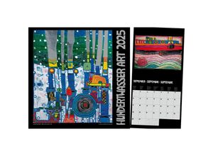 9783910430143 - Hundertwasser Broschürenkalender Art 2025