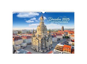 9783910680494 - Kalender Dresden Luftaufnahmen 2025