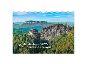 9783910680524 - Kalender Sächsische Schweiz Luftaufnahmen 2025