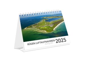 9783910680845 - Kalender Rügen Luftaufnahmen kompakt 2025