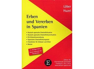 9783921326633 - Erben und Vererben in Spanien - Burckhardt Löber Erhard Huzel Gebunden