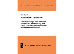 9783922968474 - Volksmacht und Islam - Eva Hager Kartoniert (TB)