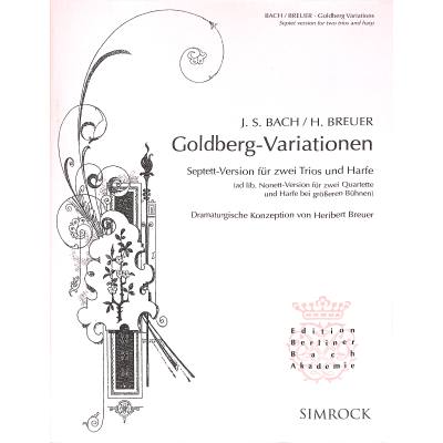 9783923051519 - GOLDBERG VARIATIONEN BWV 988