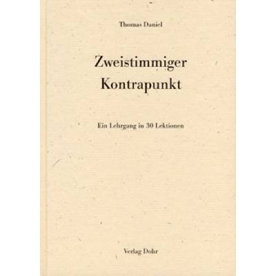 9783925366864 - Zweistimmiger Kontrapunkt