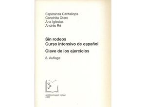 9783926972897 - Sin rodeos BAND 31 Clave de los ejercicios - Esperanza Cantallops Conchita Otero Geheftet