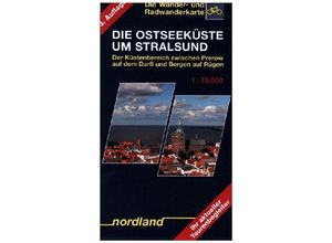 9783928397278 - Die Ostseeküste um Stralsund - Peter Kast Karte (im Sinne von Landkarte)