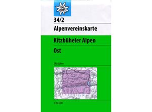 9783928777483 - Alpenvereinskarten   34 2 Ski   Kitzbüheler Alpen - Ost Karte (im Sinne von Landkarte)