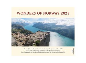 9783930232970 - Panorama Norwegen 2025 Tischkalender