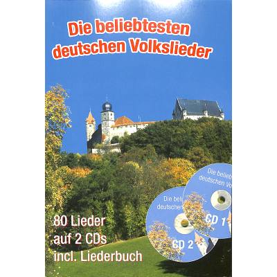 9783932839436 - Die beliebtesten deutschen Volkslieder m 2 Audio-CDs - Gerhard Hildner Kartoniert (TB)