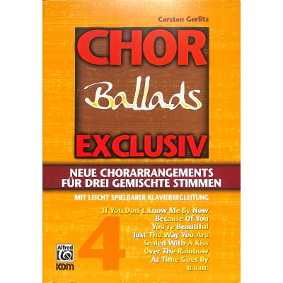 9783933136350 - Chor exclusiv 4 - Ballads