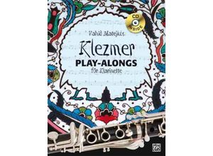 9783933136640 - Vahid Matejkos Klezmer Play-alongs für Klarinette m Audio-CD - Vahid Matejko Geheftet