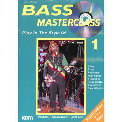 9783933316219 - Bass masterclass 1