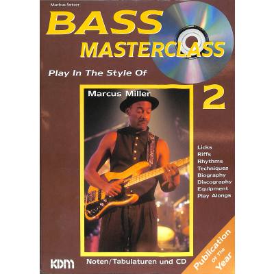 9783933316462 - Bass masterclass 2