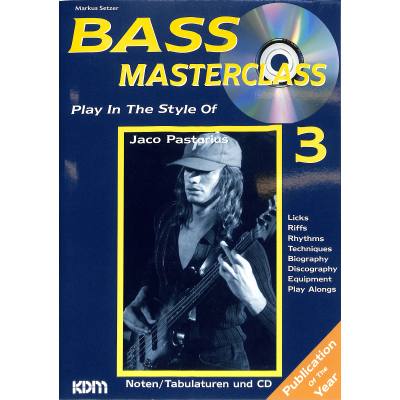 9783933316561 - Bass masterclass 3