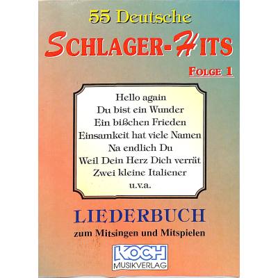 9783933396051 - 55 deutsche Schlagerhits 1