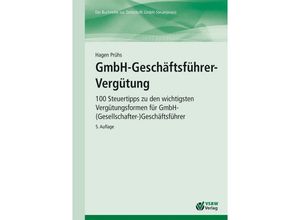 9783936623673 - GmbH-Geschäftsführer-Vergütung - Hagen Prühs Kartoniert (TB)