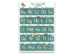 9783938573822 - Mein Tafel-ABC in Grundschrift - Helga Momm Poster