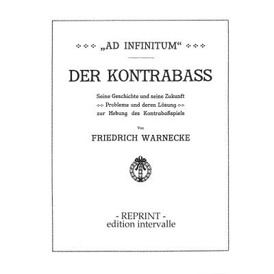 9783938601006 - Ad infinitum - der Kontrabass