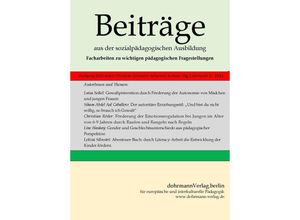 9783938620533 - Beiträge aus der sozialpädagogischen Ausbildung Jahrbuch 3 2021 Kartoniert (TB)