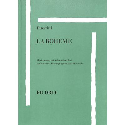 9783938809204 - La boheme