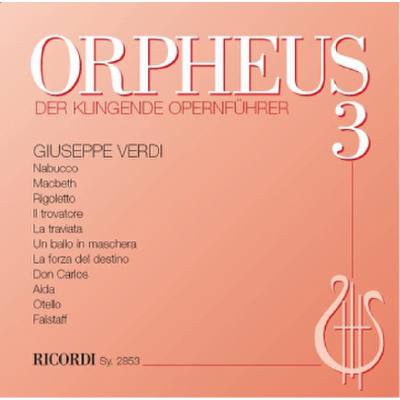 9783938809532 - Orpheus 3 - der klingende Opernführer - Verdi