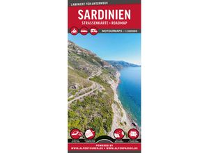 9783939997757 - MoTourMaps Sardinien Auto- und Motorradkarte 1320000 Karte (im Sinne von Landkarte)