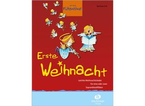 9783940069535 - Barbara Ertl - GEBRAUCHT Erste Weihnacht 33 leichte Weihnachtslieder für eine oder zwei Sopranblockflöten - Preis vom 23112023 060748 h