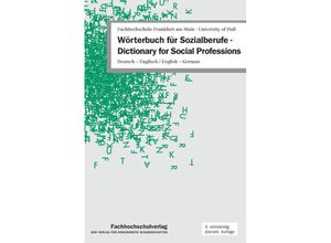 9783940087683 - Wörterbuch für Sozialberufe · Dictionary for Social Professions Kartoniert (TB)