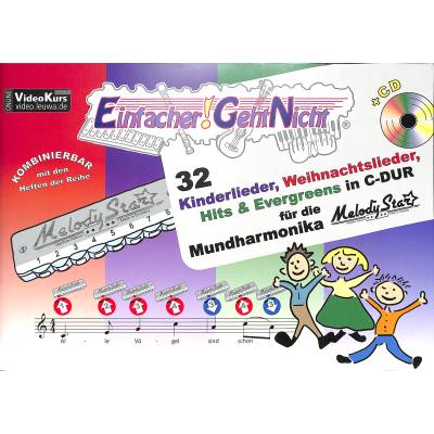 9783940533531 - Einfacher!-Geht-Nicht   Einfacher!-Geht-Nicht für Mundharmonika m Audio-CD - Martin Leuchtner Bruno Waizmann Kartoniert (TB)