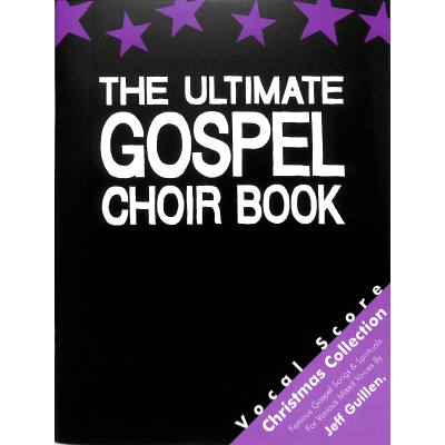 9783940745378 - Ultimate Gospel choir book - Christmas collection