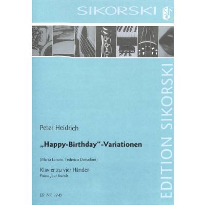 9783940982391 - Happy Birthday Variationen