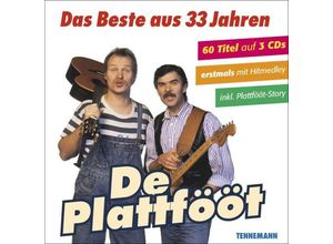 9783941452398 - De Plattfööt - Das Beste aus 33 Jahren 3 Audio-CDs - Plattfööt (CD)