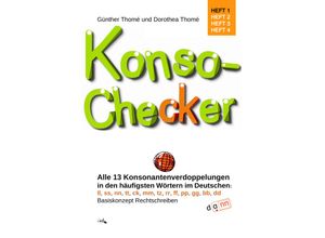 9783942122399 - Konso-Checker - Günther Thomé Dorothea Thomé Geheftet